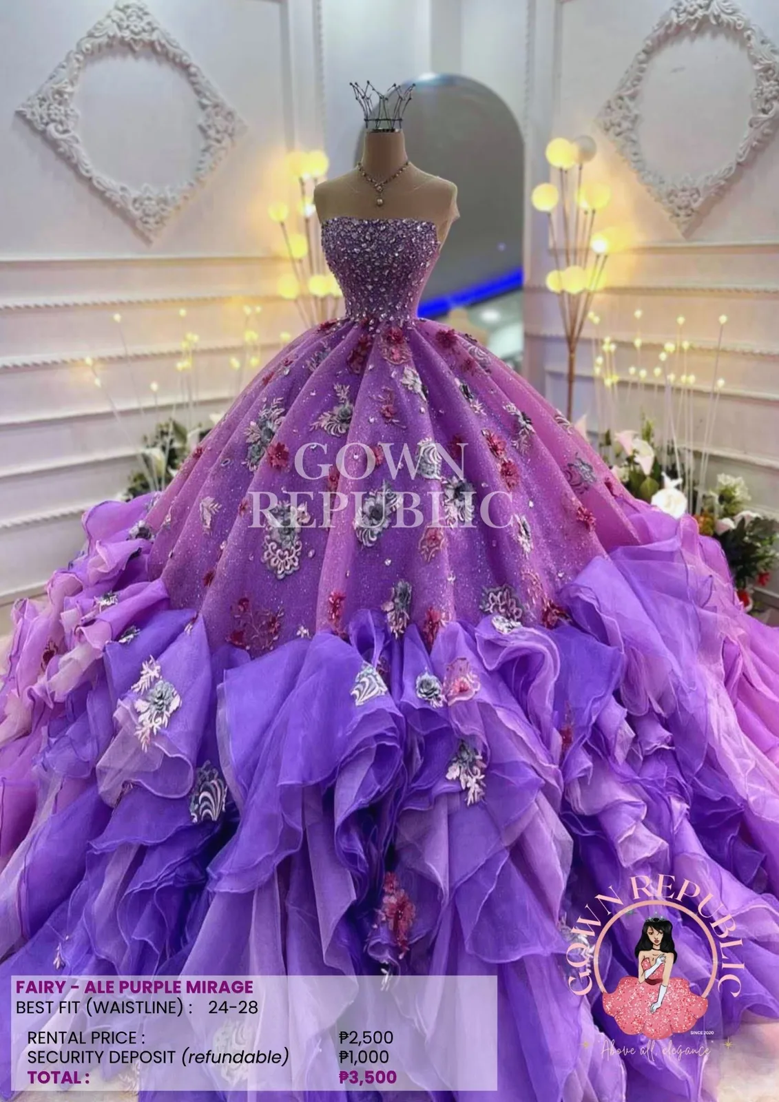 Ball Gowns: Purple 193